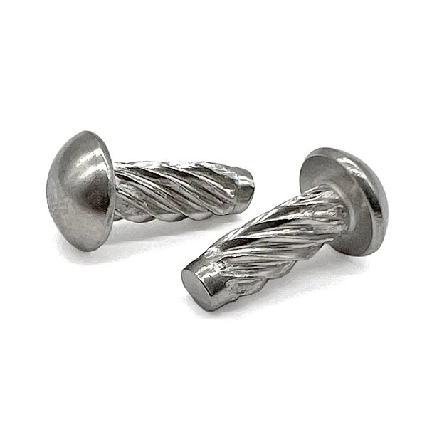 Boltsandnuts.Com U-Drive Screw, #8 x 3/8 in, Plain 18-8 Stainless Steel Round Head 6000 PK 8D37RHDSSS-6000 - main